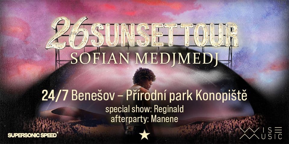 26SUNSET TOUR Sofian Medjmedj - BeneΕ‘ov