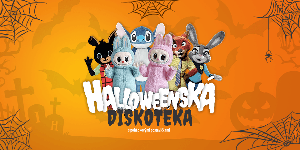 HALLOWEENSKÁ DĚTSKÁ DISKOTÉKA - FRÝDLANT NAD OSTRAVICÍ 2026