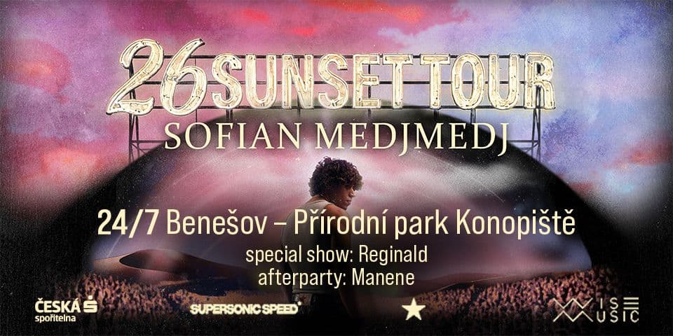26SUNSET TOUR Sofian Medjmedj - BeneΕ‘ov
